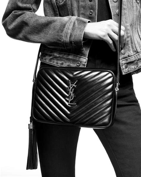 ysl camera bag medium|LOU camera bag in quilted leather .